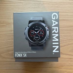 Garmin Fenix 5X Sapphire Smart Watch